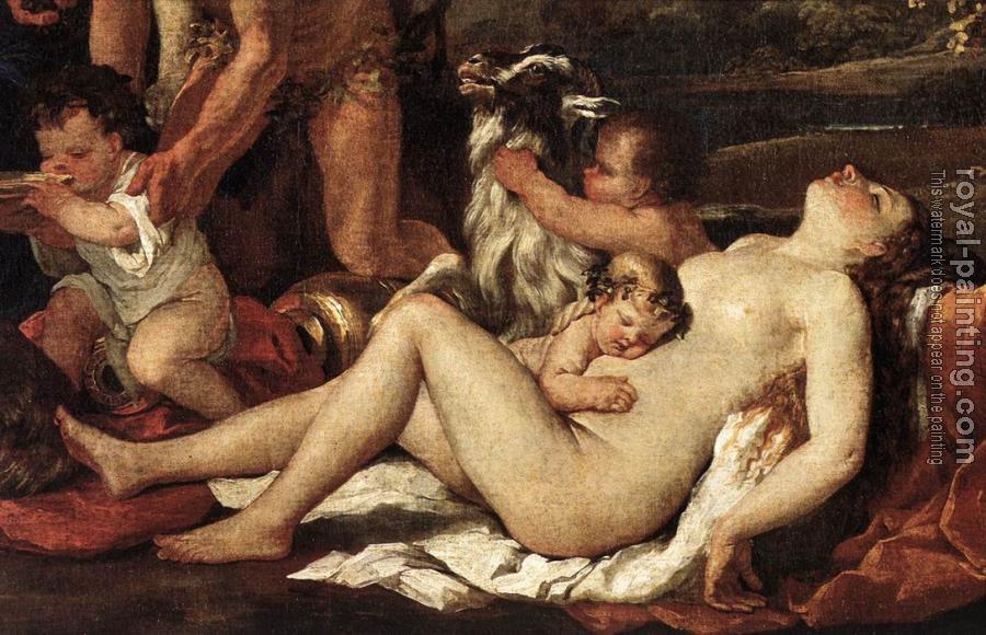 Nicolas Poussin : The Nurture of Bacchus detail
